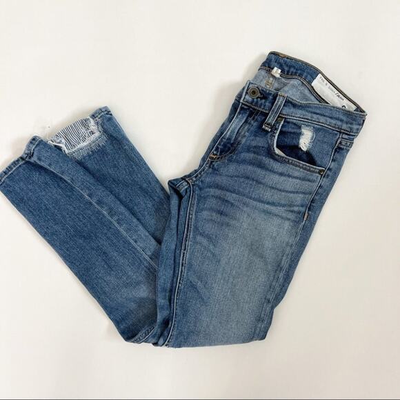 Rag & Bone Tomboy distressed Jeans SZ 23 - Picture 1 of 9